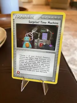 Surprise!Time Machine 91/109 Team Rocket Returns Reverse Holo Stamped Pokemon NM - Image 5