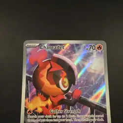 Pokemon TCG Charcadet 022 Mega Evolution Promo Holo Promo Basic Fire 70 HP - Image 3