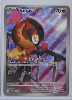 Charcadet 022 Holo Promo ME: Mega Evolution Promo Pokemon Near Mint - Image 1