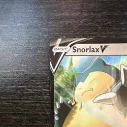 Pokemon Snorlax V Swsh01: Sword & Shield 141/202 Ultra Rare Holo 220 HP EN 2020 - Image 3