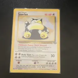 The Pokemon Company Snorlax 27/64 Jungle Rare Regular Unlimited English 90HP - Image 1