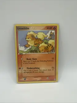 GROWLITHE 55/92 COMMON LEGEND MAKER POKEMON LP 2006 - Image 1