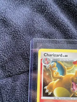 Nintendo Charizard 1/99 Platinum Holo Rare 140 HP Pokemon TCG ENG 2009 - Image 3