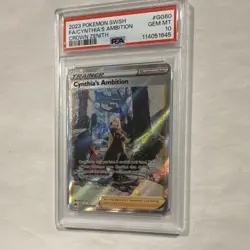 The Pokemon Company PSA 10 2023 EN Cynthia's Ambition GG60/GG70 - Image 2