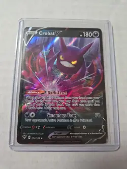 Crobat V 104/189 - Swsh Darkness Ablaze - Pokemon Card Rare Holo 2020 TCG - Image 1