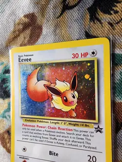 Pokemon Eevee Black Star Promo 11/53 Wotc Holo EN LP/NM - Image 2