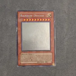 Yu-Gi-Oh! Rainbow Dragon TAEV-EN006 1st Edition Ghost Rare MP/HP - Image 2