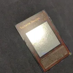 Yu-Gi-Oh! Rainbow Dragon TAEV-EN006 1st Edition Ghost Rare MP/HP - Image 4