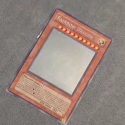 Yu-Gi-Oh! Rainbow Dragon TAEV-EN006 1st Edition Ghost Rare MP/HP - Image 5