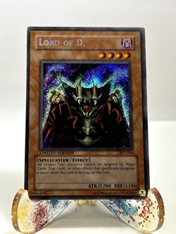 YuGiOh! Lord of D. BPT-004 Limited Edition Secret Rare LP - Image 1