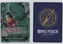 2022 One Piece Promos English Kouzuki Momonosuke (Winner Pack Vol 7) - Image 3