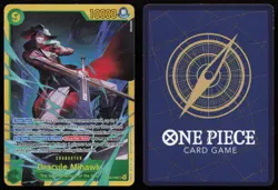 Dracule Mihawk OP14-119 Secret Rare The Azure Sea's Seven One Piece English NM - Image 3