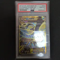 PSA10 Primal Kyogre EX Holo Rare Pokemon Card Japanese Omega Ruby Alpha - Image 1