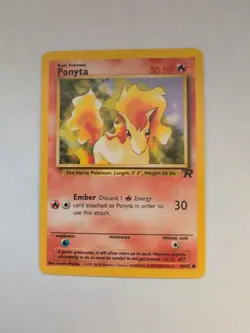 PONYTA - 64/82 - Team Rocket - Pokemon Card - LP - Image 1