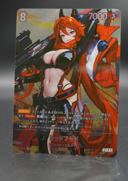 Red Hood BT01-019 UR Japanese Nikke Nivel Arena Trading Card Game TCG NM - Image 1