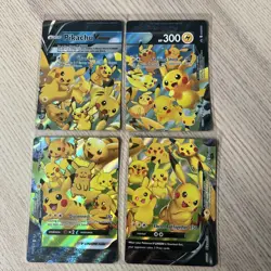 Pikachu V-Union - SWSH139-142 - Pokemon TCG: Celebrations Promo 4 Card Set - Image 1
