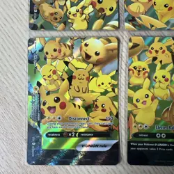 Pikachu V-Union - SWSH139-142 - Pokemon TCG: Celebrations Promo 4 Card Set - Image 4