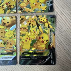 Pikachu V-Union - SWSH139-142 - Pokemon TCG: Celebrations Promo 4 Card Set - Image 5