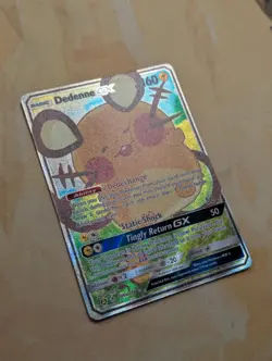 Dedenne GX 195a/214 Alternate Art Promos Holo Near Mint Condition Pokemon Card✨ - Image 3