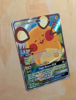 Dedenne GX 195a/214 Alternate Art Promos Holo Near Mint Condition Pokemon Card✨ - Image 4