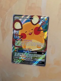 Dedenne GX 195a/214 Alternate Art Promos Holo Near Mint Condition Pokemon Card✨ - Image 5