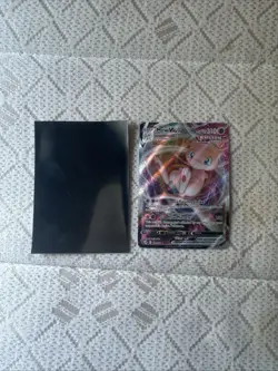 Pokemon TCG Mew VMAX 114/264 Ultra Rare Holo Card Near Mint Condition - Image 3