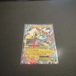 Pokemon TCG M Ampharos EX 28/98 XY Ancient Origins Ultra Rare Card MP - Image 1