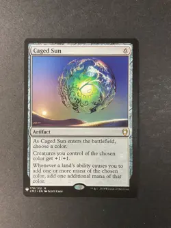 Caged Sun - The List: Commander Anthology - Magic the Gathering - MTG - Image 1