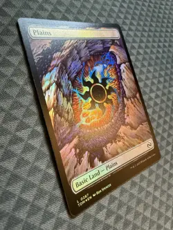 MTG Plains #0287 Foil Basic Land Tarkir: Dragonstorm (TDM) - Image 2