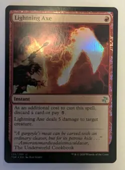 Lightning Axe Time Spiral Remastered Foil - MTG - Image 1