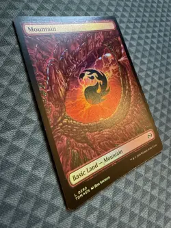 MTG Mountain #0290 Foil Basic Land Tarkir: Dragonstorm (TDM) - Image 2