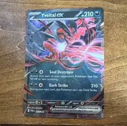 Pokemon TCG Yveltal EX XY Phantom Forces 053/088 210 HP Dark Basic Card - Image 1