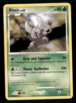 2X Pokemon Card Pinsir LV.30 Secret Wonders 59/132 LIGHTLY PLAYED Uncommon TCG!! - Image 1