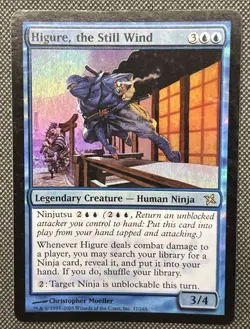 Higure, the Still Wind - Foil Betrayers Magic mtg Moderate Play, English x1 - Image 1
