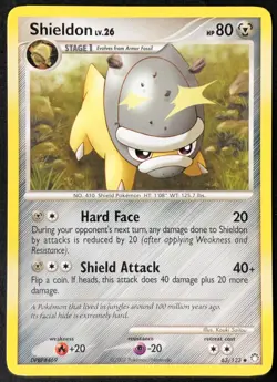 Pokemon Card Shieldon LV.26 Mysterious Treasures 63/123 NEAR MINT Non-Holo TCG!! - Image 1