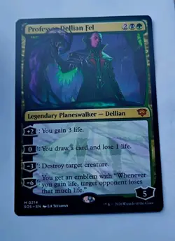 MTG Professor Dellian Fel - 0214 (Secrets of Strixhaven) - Mythic NM/MINT - Image 2