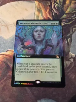 Tribute to the World Tree (Extended Art) March of the Machine Foil - Image 2
