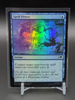 SPELL PIERCE 80 - Kamigawa: Neon Dynasty C Foil LP - - Image 1