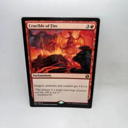 Crucible of Fire 122 Rare Iconic Masters Magic: The Gathering Lightly Played - Image 1