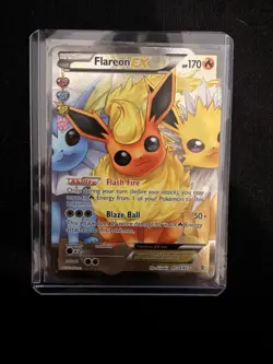 The Pokemon Company Flareon EX RC28/RC32 Full Art Holo Ultra Rare English 170 - Image 1