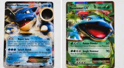 💧🌿 Blastoise EX & Venusaur EX Lot (2 Cards) – Pokemon TCG Ultra Rare Bundle 🔥 - Image 1