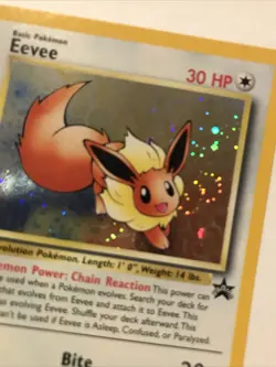Pokemon Eevee Wizards Black Star Promo 11 Holo Card - Image 2