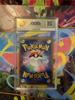 Pokemon TCG Eevee Ex 126/187 Sv8a Terastal Fest EX Japanese Holo AGS 10 - Image 2