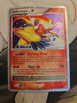 Pokemon! Infernape LV.X - Ultra Rare - Diamond & Pearl - 121/130 - DMG - Image 1