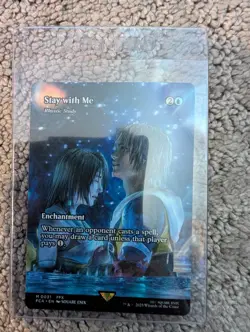 Final Fantasy MTG Magic The Gathering Stay with Me Rhystic Study Non Foil - Image 2