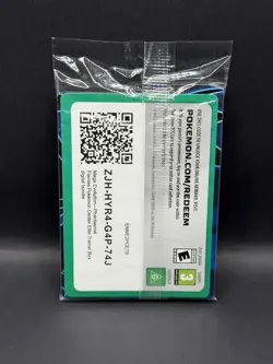 Charcadet 022 POKEMON CENTER STAMP SEALED PROMO BLACK STAR Phantasmal Flames ETB - Image 2