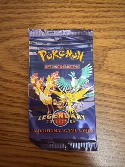 Pokemon Legendary Collection Booster Pack EMPTY Wizards of the Coast #5 - Image 1