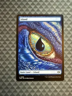 MTG Island #0288 Basic Land Tarkir: Dragonstorm (TDM) - Image 1