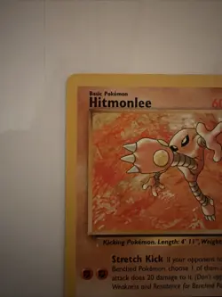 Pokemon TCG Hitmonlee Fossil 22/62 Regular 1999 - Image 2