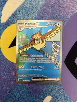Pokemon Pidgeot EX 225/197 Obsidian Flames Special Illustration Rare Holo - Image 1